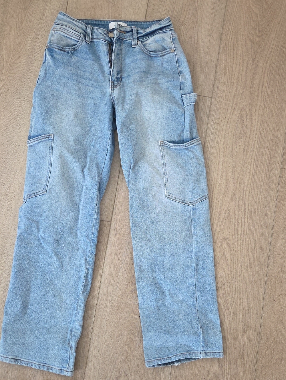 JBD Just Black Denim Light Wash Carpenter Painters Jeans